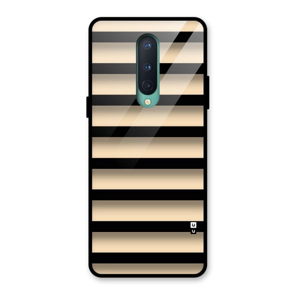 Shadow Stripes Glass Back Case for OnePlus 8