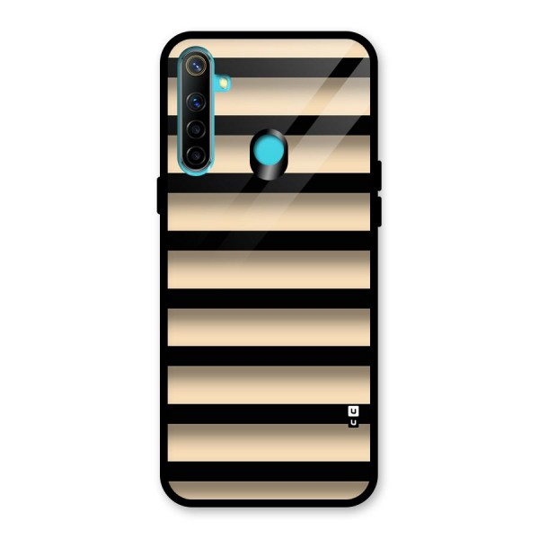 Shadow Stripes Glass Back Case for Realme 5