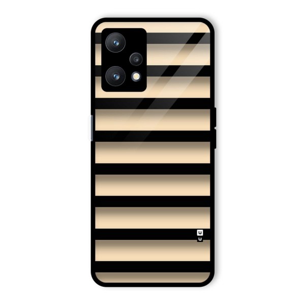 Shadow Stripes Glass Back Case for Realme 9 Pro 5G