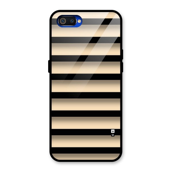 Shadow Stripes Glass Back Case for Realme C2