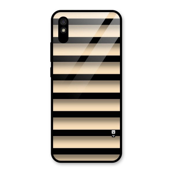 Shadow Stripes Glass Back Case for Redmi 9i