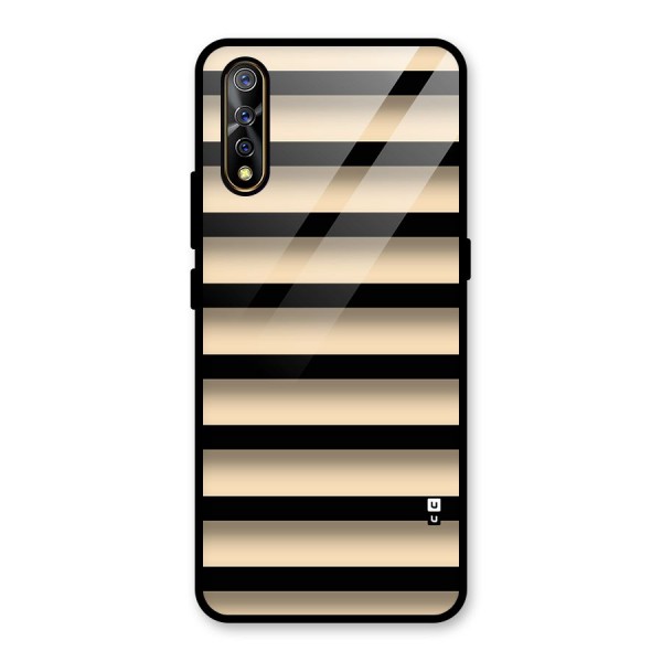 Shadow Stripes Glass Back Case for Vivo Z1x