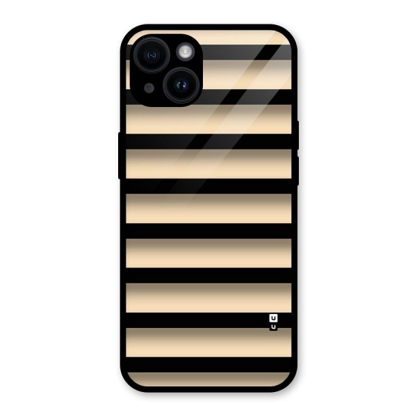 Shadow Stripes Glass Back Case for iPhone 14