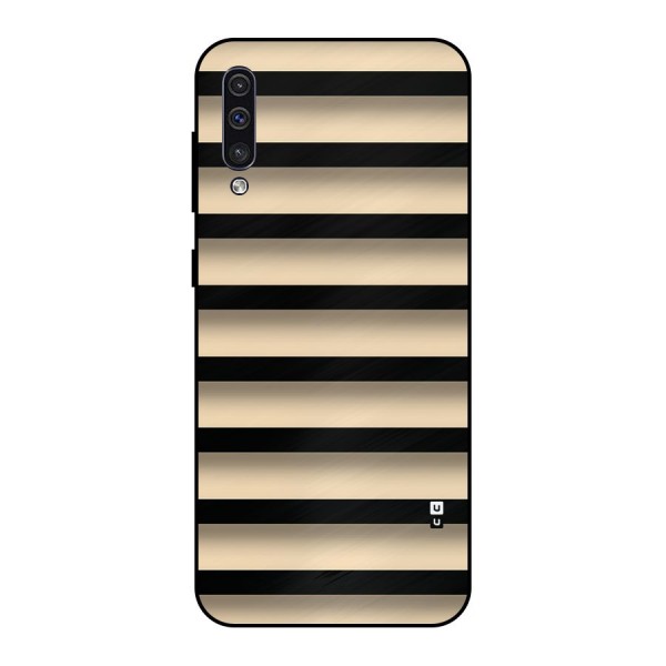 Shadow Stripes Metal Back Case for Galaxy A50s