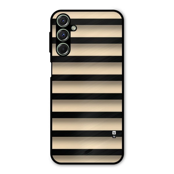 Shadow Stripes Metal Back Case for Galaxy F34