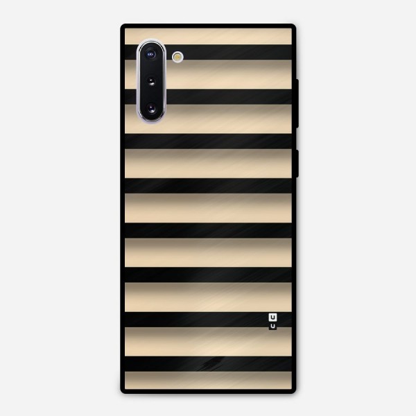 Shadow Stripes Metal Back Case for Galaxy Note 10