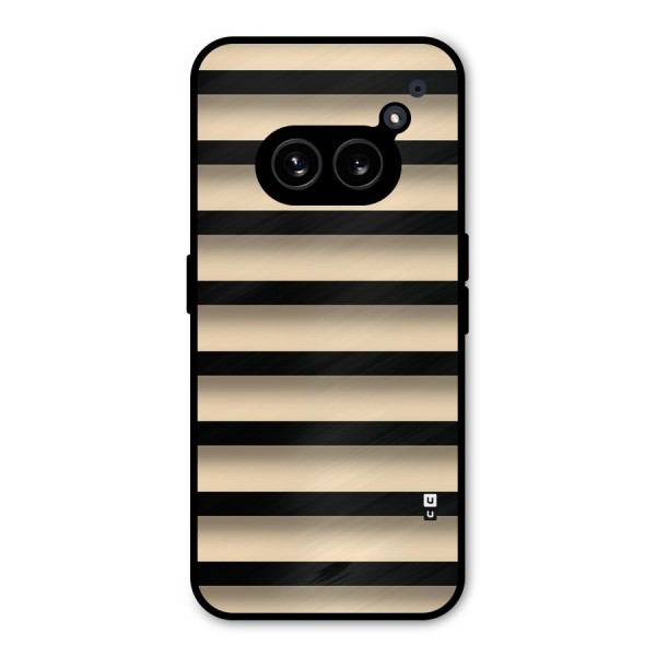 Shadow Stripes Metal Back Case for Nothing Phone 2a