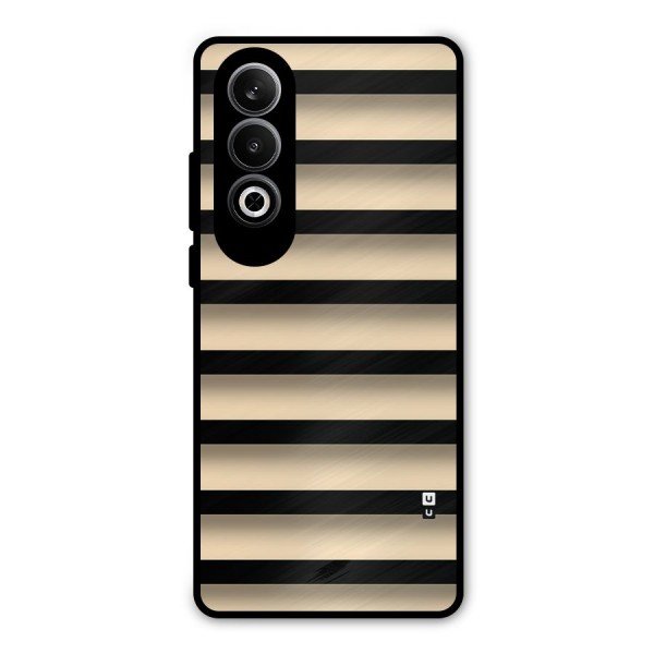 Shadow Stripes Metal Back Case for OnePlus Nord CE4