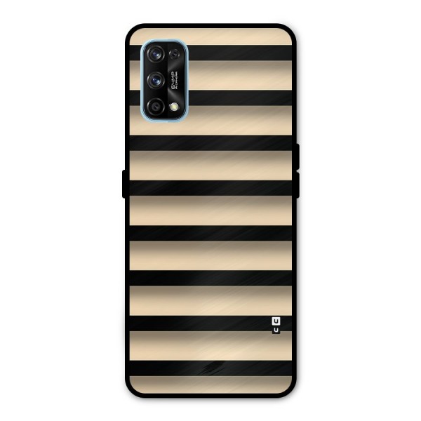 Shadow Stripes Metal Back Case for Realme 7 Pro