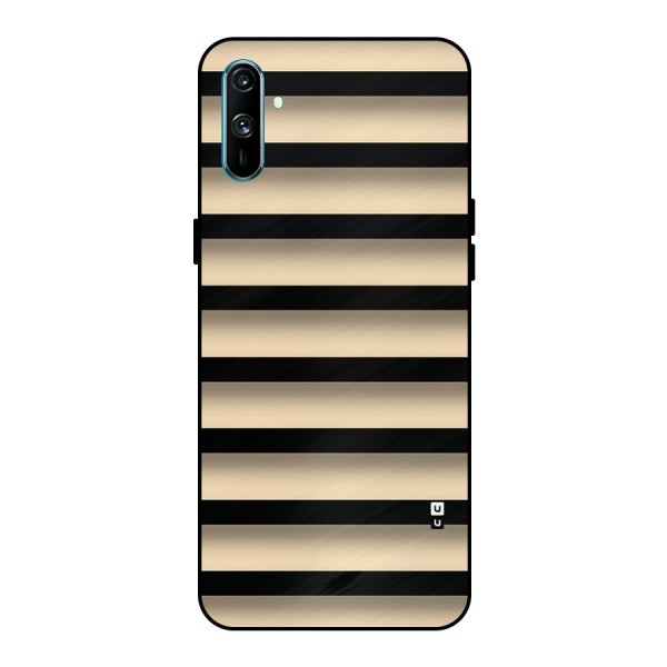 Shadow Stripes Metal Back Case for Realme C3