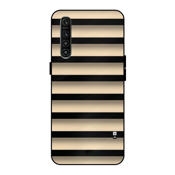 Shadow Stripes Metal Back Case for Realme XT