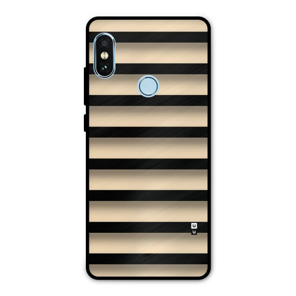 Shadow Stripes Metal Back Case for Redmi Note 5 Pro