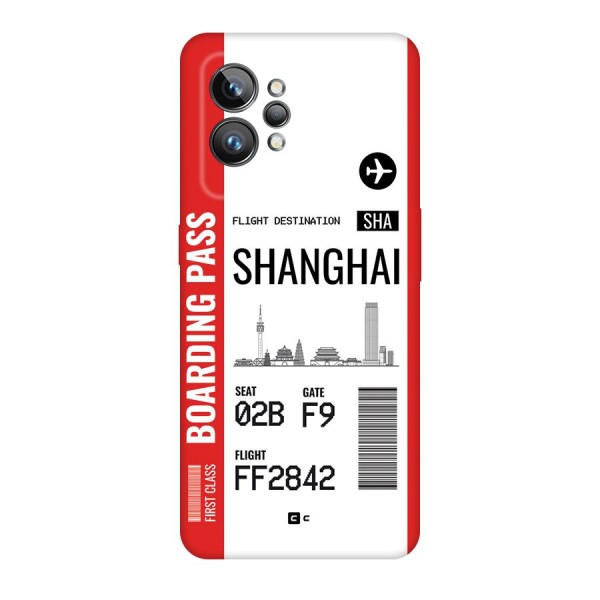 Shanghai Boarding Pass Back Case for Realme GT2 Pro