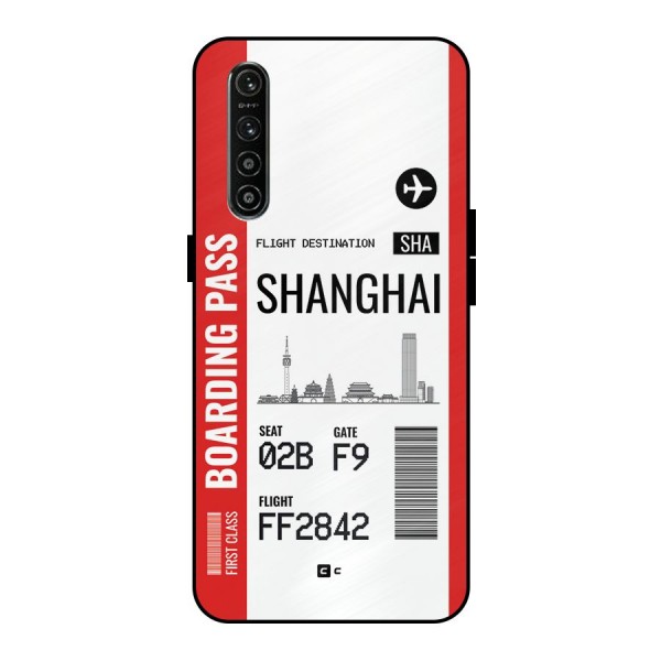 Shanghai Boarding Pass Metal Back Case for Realme XT