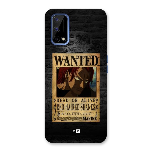 Shanks Wanted Back Case for Realme Narzo 30 Pro