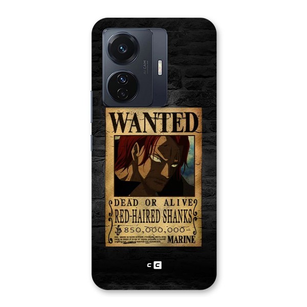 Shanks Wanted Back Case for Vivo iQOO Z6 Pro