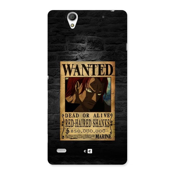 Shanks Wanted Back Case for Xperia C4