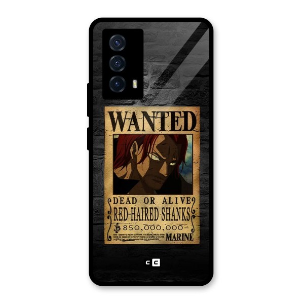 Shanks Wanted Glass Back Case for Vivo iQOO Z5