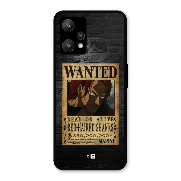 Shanks Wanted Metal Back Case for Realme Narzo 50 Pro