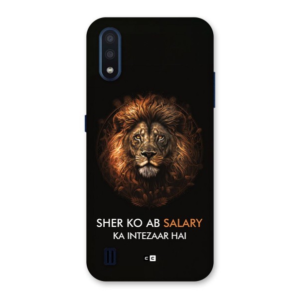 Sher On Salary Back Case for Galaxy M01