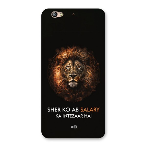 Sher On Salary Back Case for Gionee S6