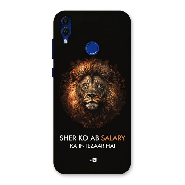 Sher On Salary Back Case for Honor 8C