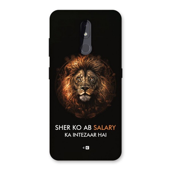 Sher On Salary Back Case for Nokia 3.2