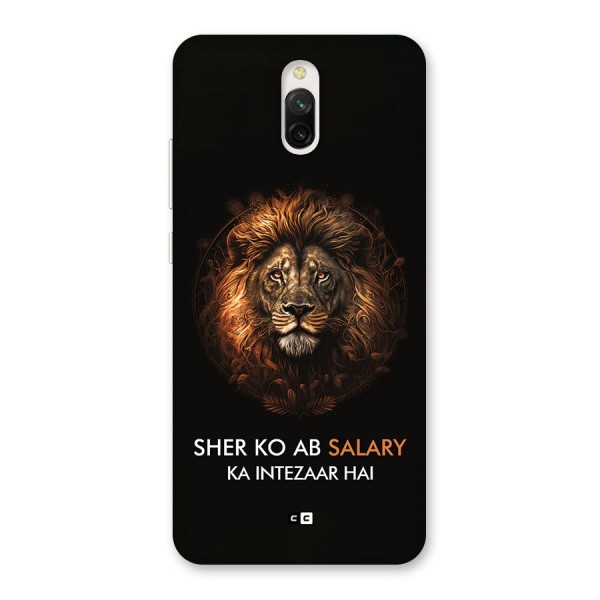 Sher On Salary Back Case for Redmi 8A Dual