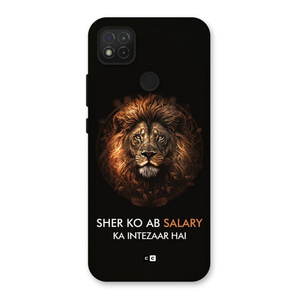 Sher On Salary Back Case for Redmi 9