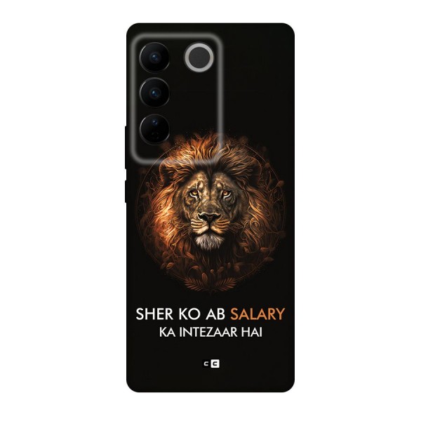 Sher On Salary Back Case for Vivo V27