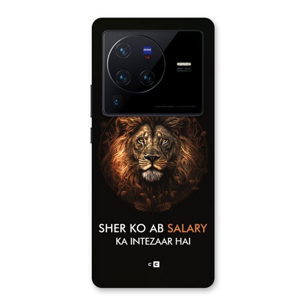 Sher On Salary Back Case for Vivo X80 Pro