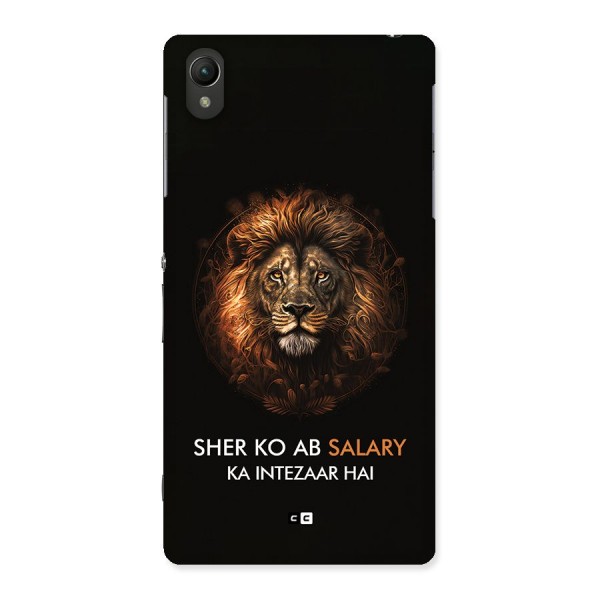 Sher On Salary Back Case for Xperia Z2