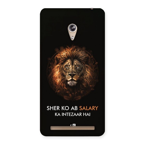 Sher On Salary Back Case for Zenfone 6