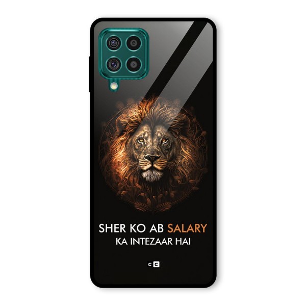 Sher On Salary Glass Back Case for Galaxy F62