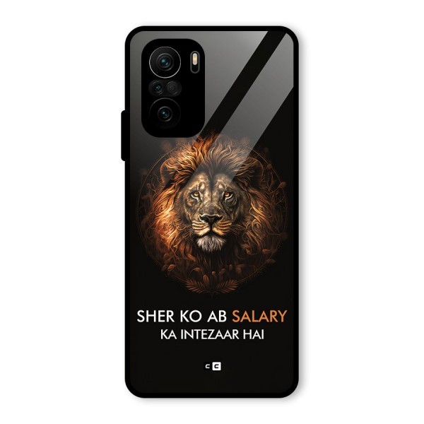 Sher On Salary Glass Back Case for Mi 11x