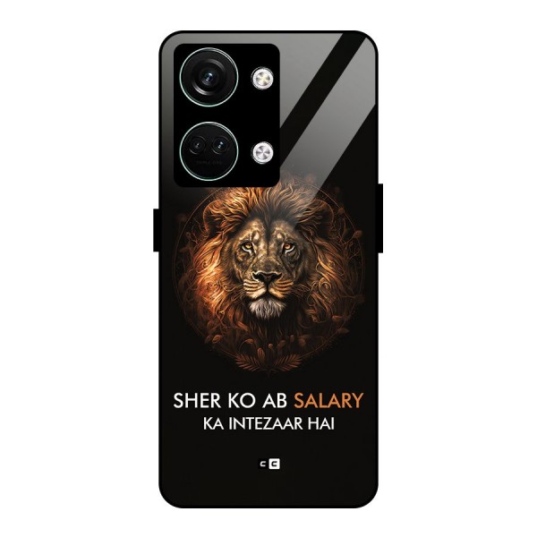 Sher On Salary Glass Back Case for Oneplus Nord 3