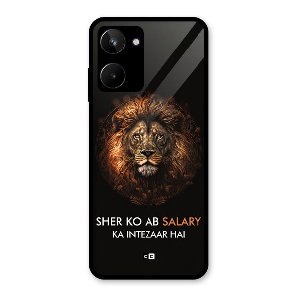 Sher On Salary Glass Back Case for Realme 10