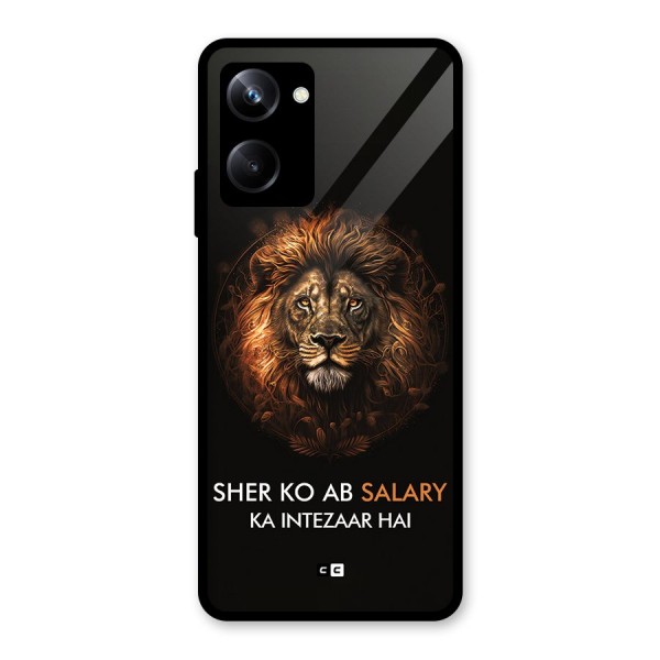 Sher On Salary Glass Back Case for Realme 10 Pro