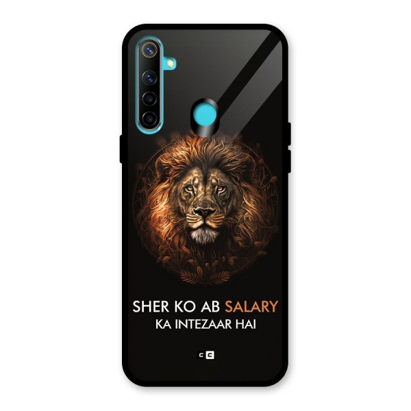 Sher On Salary Glass Back Case for Realme 5