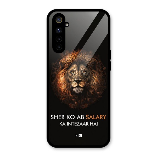 Sher On Salary Glass Back Case for Realme 6i