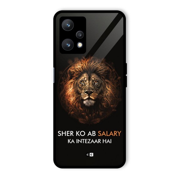 Sher On Salary Glass Back Case for Realme 9 Pro 5G