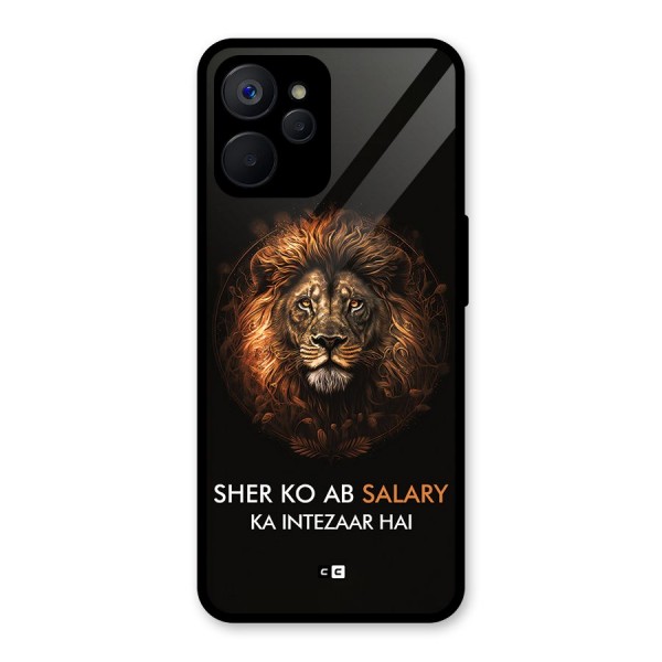 Sher On Salary Glass Back Case for Realme 9i 5G