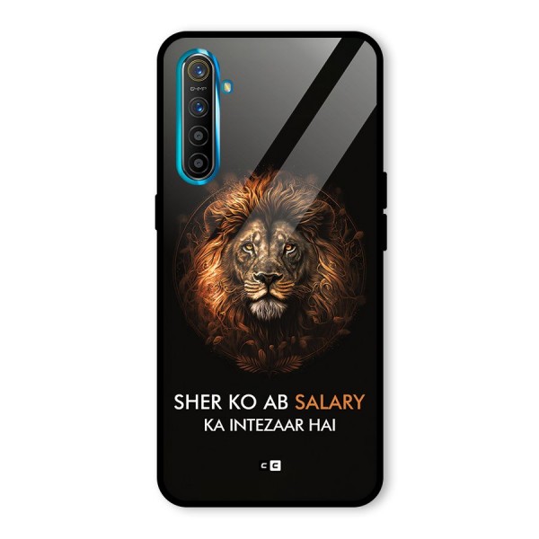 Sher On Salary Glass Back Case for Realme X2