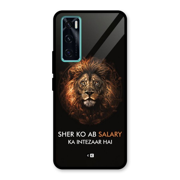 Sher On Salary Glass Back Case for Vivo V20 SE