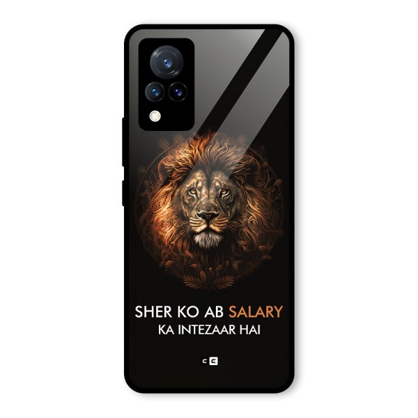 Sher On Salary Glass Back Case for Vivo V21 5G