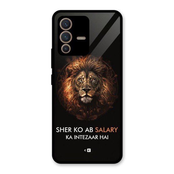 Sher On Salary Glass Back Case for Vivo V23 5G