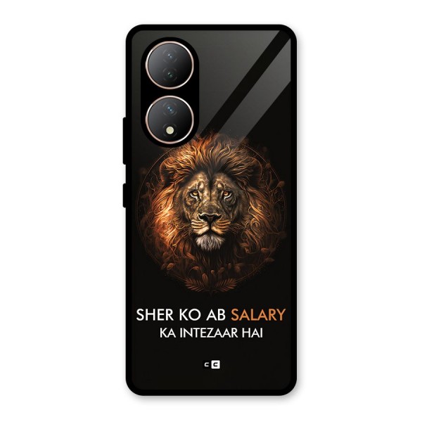 Sher On Salary Glass Back Case for Vivo Y100A