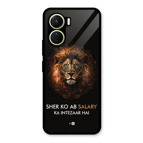 Sher On Salary Glass Back Case for Vivo Y16