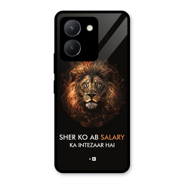 Sher On Salary Glass Back Case for Vivo Y36