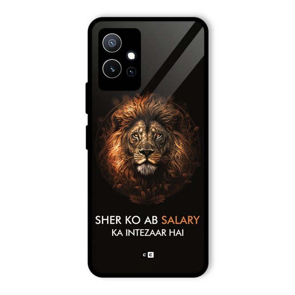 Sher On Salary Glass Back Case for Vivo Y75 5G